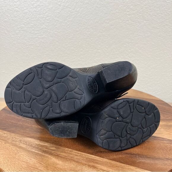 Kork-Ease Women’s Size 7 Brown Leather Anki Triple Belt Mid Moto Ankle Boots - Picture 6 of 14